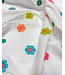 Madeline prachtige broderie met kleurrijke bloemen - popeline katoenvoile