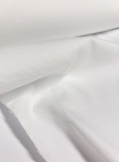 Madeline white - poplin cotton voile