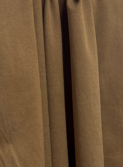Signature signature sandwashed lyocell gabardine twill licht rekbaar - camel