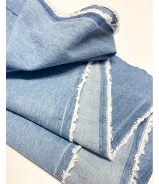 True Denim by M. light weight denim - Light Wash Denim - 6oz