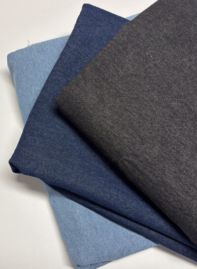 True Denim by M. light weight denim - Light Wash Denim - 6oz