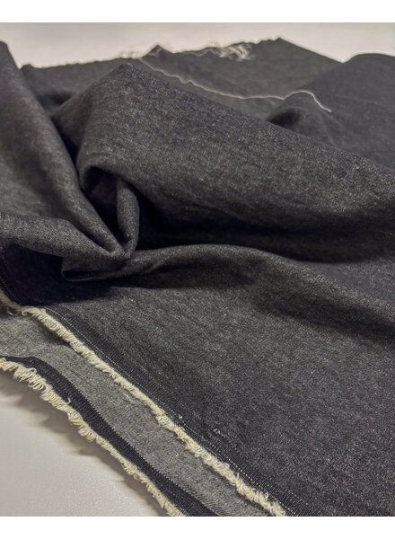 True Denim by M. light weight denim - True Black Denim - 6oz