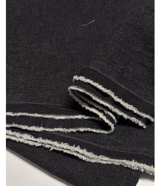 True Denim by M. heavy weight denim - True Black denim - 12OZ