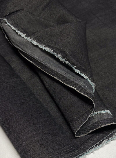 True Denim by M. denim chambray - True Black Denim - 4.5oz