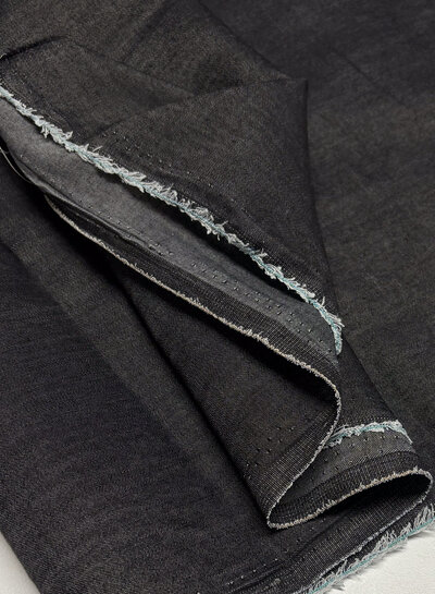 True Denim by M. denim chambray - True Black Denim - 4.5oz