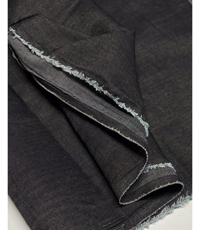 True Denim by M. denim chambray - True Black Denim - 4.5oz