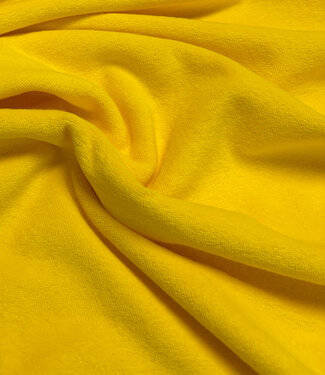 yellow sponge - stretchy terry cloth