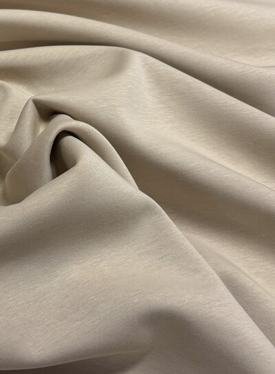 Madeline sand cotton Interlock jersey - nice sturdy quality