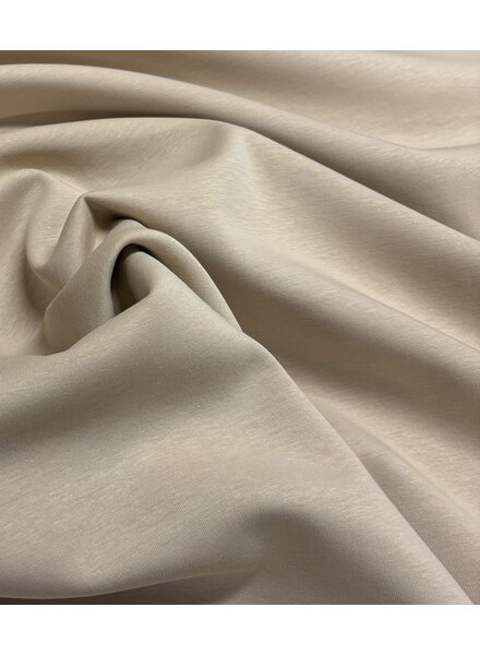 Madeline sand cotton Interlock jersey - nice sturdy quality