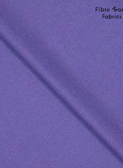 Fibremood Linnen viscose twill blend - marineblauw