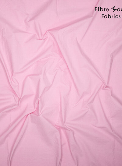 Fibremood stonewashed popeline - roze - Jazz