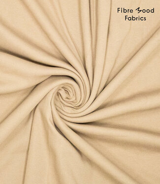 Fibremood ribbed fabric - mocha mousse - Coco