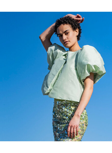 Fibremood Taffeta - zacht groen - Raven / Star