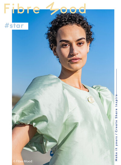 Fibremood Taffeta - zacht groen - Raven / Star