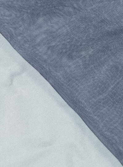 Fibremood organza - very dark blue - Tempest