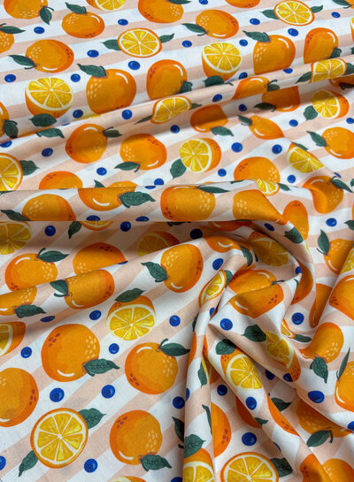 Swafing oranges - cotton