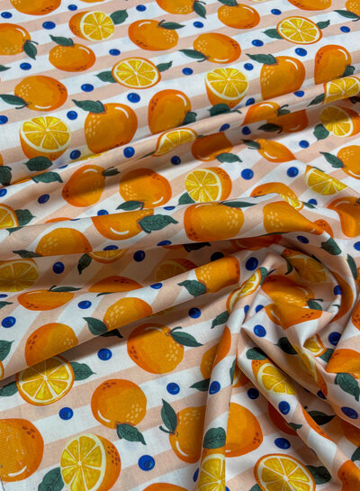 Swafing oranges - cotton