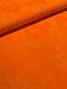 A la Ville oranje structuur linnen viscose