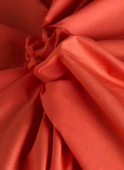 Atelier Brunette Poplin poppy tangerine - cotton