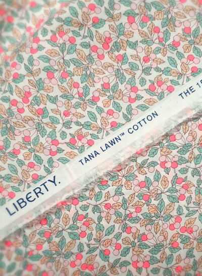 Liberty of London Colleen's Orchard collection 2 SS  25 - tana lawn