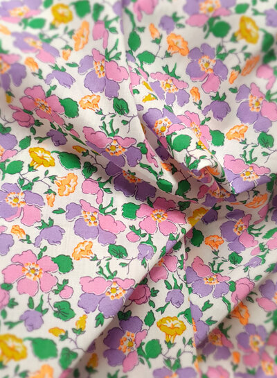 Liberty of London Mrs Stoneley - Violette en fluo