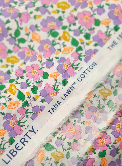 Liberty of London Mrs Stoneley - Violette en fluo