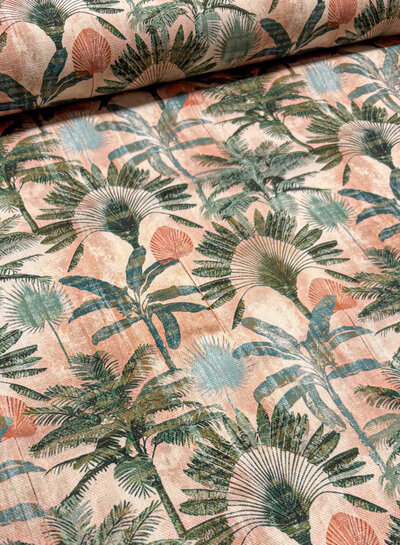 Swafing beautiful palmtrees - canvas