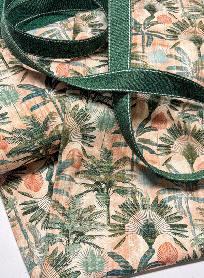 Swafing beautiful palmtrees - canvas