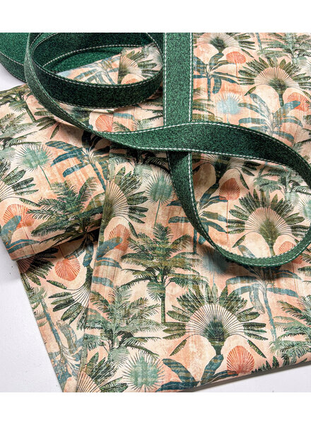 Swafing beautiful palmtrees - canvas