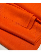 Madeline orange - linen cotton blend
