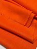 Madeline orange - linen cotton blend