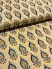 Madeline batik katoen voile - caramel cosmos