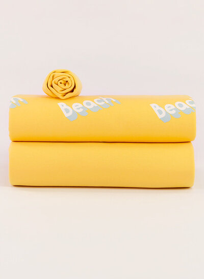 See You at Six Boordstof - Duizendblad Geel