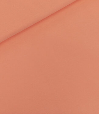 See You at Six French terry - Papaya Punch Pink