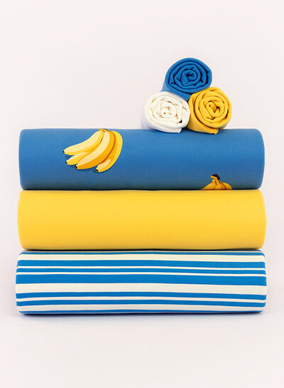 See You at Six Boordstof - Zee van Belize Blauw