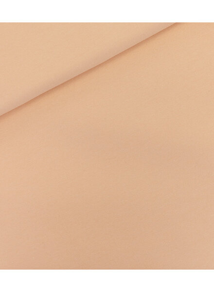 See You at Six French terry - Peach cream