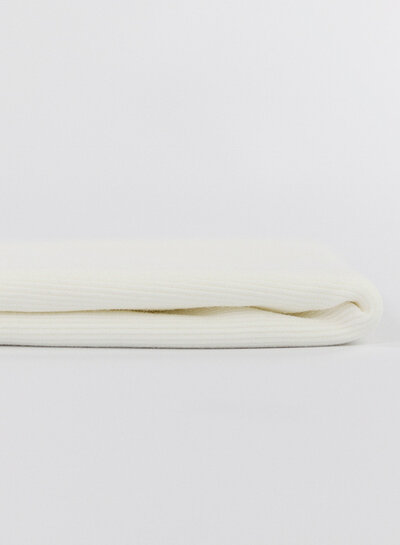 See You at Six off white - border fabric