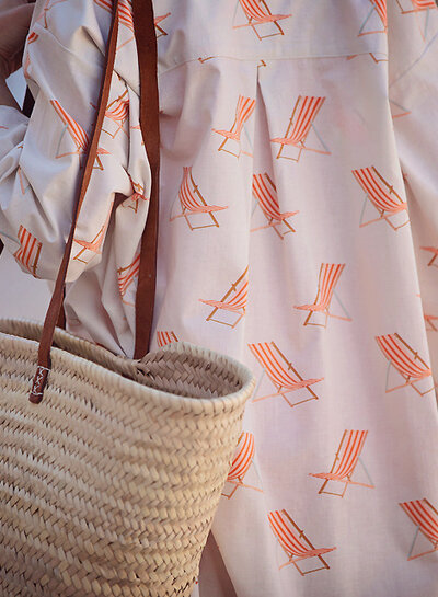 See You at Six Beach Chairs - katoen - Nauwelijks groen grijs