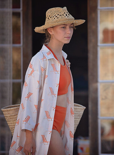 See You at Six Beach Chairs - katoen - Nauwelijks groen grijs