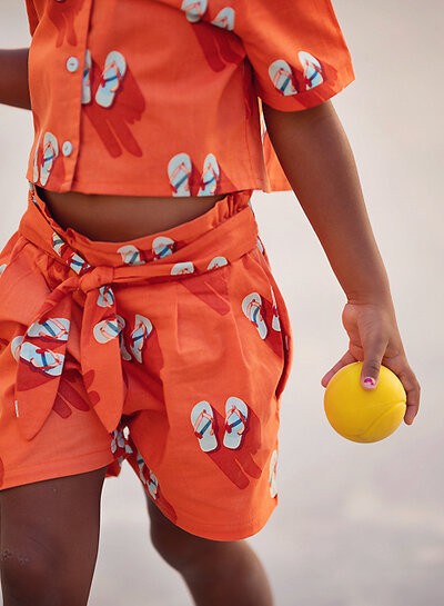 See You at Six Flip Flops - katoen - Puffin's Bill Rood