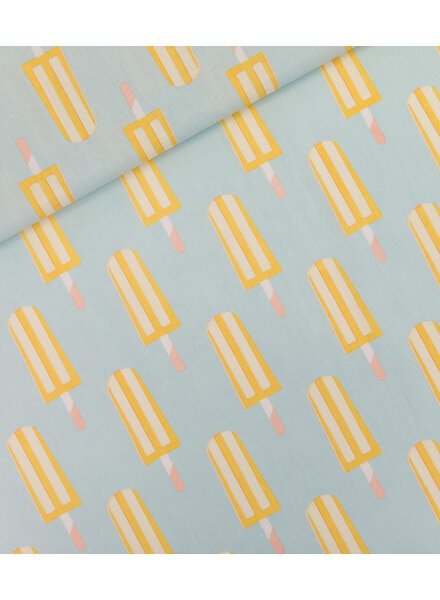 See You at Six Popsicles - katoen - Sterrenlichtblauw