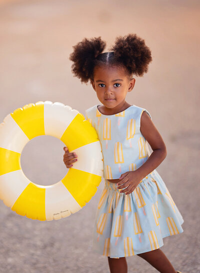 See You at Six Popsicles - katoen - Sterrenlichtblauw