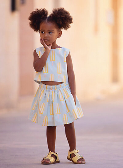 See You at Six Popsicles - katoen - Sterrenlichtblauw