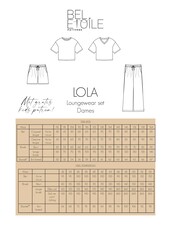 Bel'Etoile Lola Loungewear Set - papieren patroon