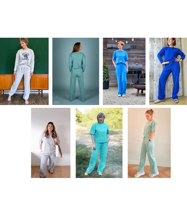 Bel'Etoile Lola Loungewear Set - papieren patroon