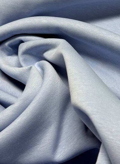 Madeline Scuba katoen - lichtblauw