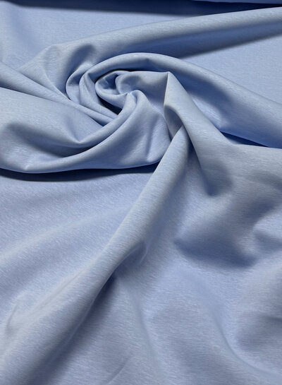 Madeline Scuba cotton - light blue