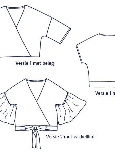 Atelier Jupe Trixie blouse - pattern - Atelier Jupe