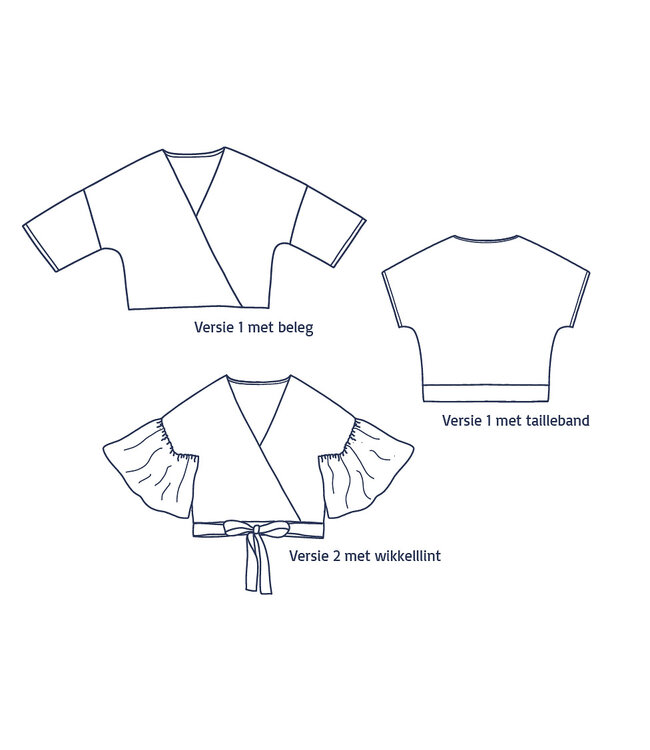 Atelier Jupe Trixie bloes - patroon - Atelier Jupe