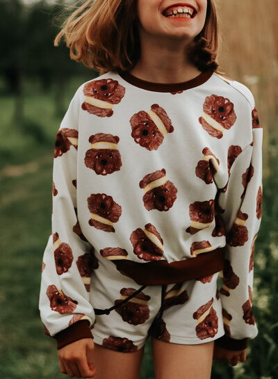 Iris May Patterns Frankie training kids